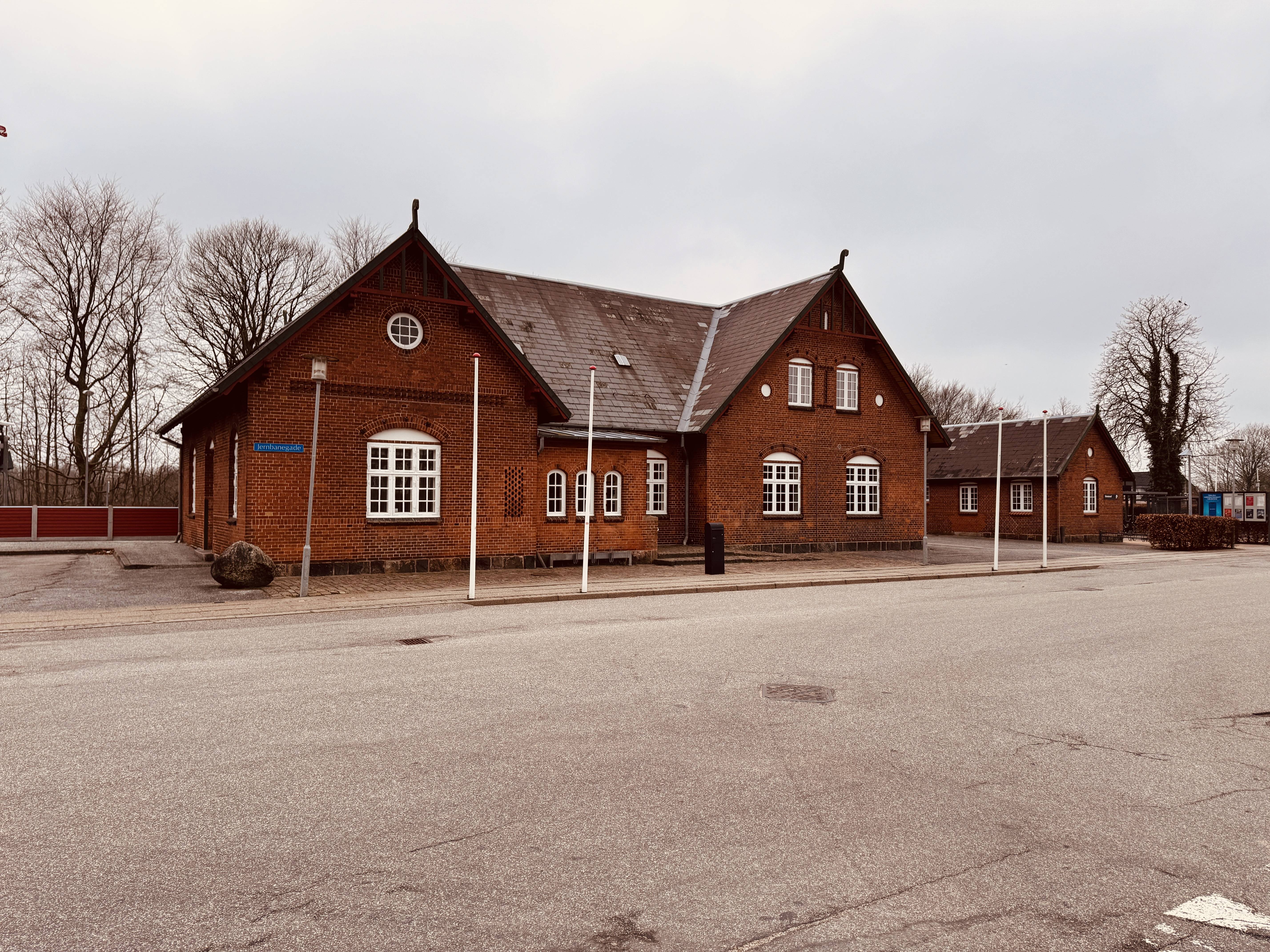 Billede af Aulum Station.