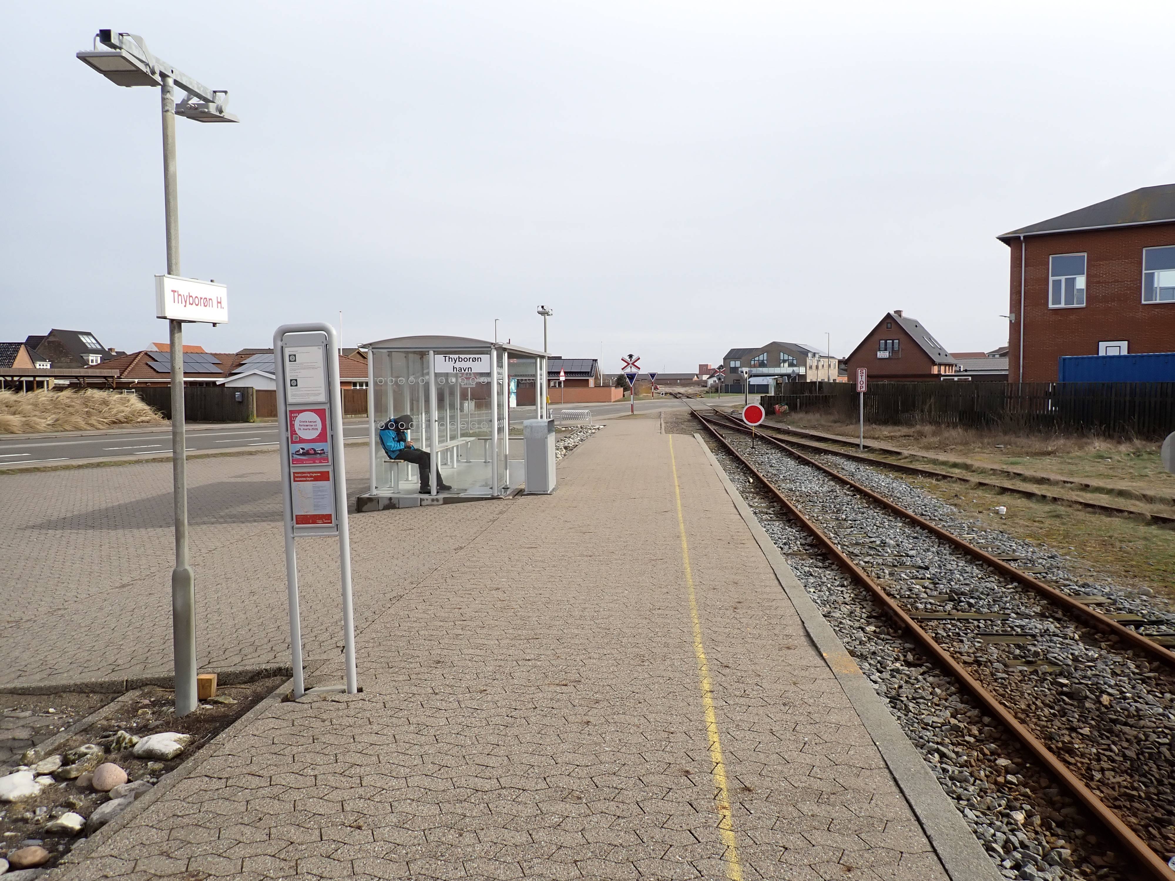 Billede af Thyborøn Havn Trinbræt.