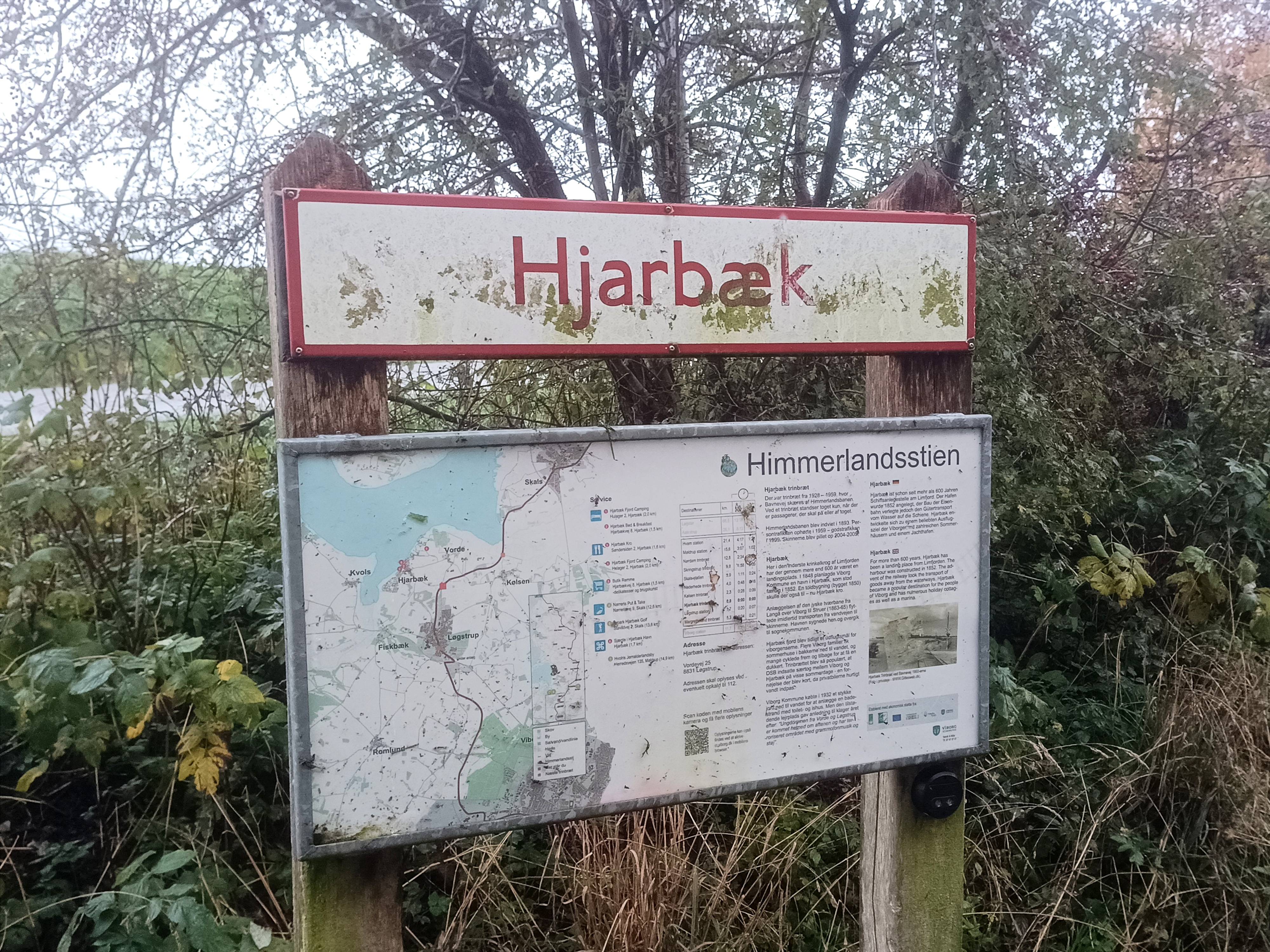 Billede af Hjarbæk Trinbræt Hjarbæk Trinbræt.