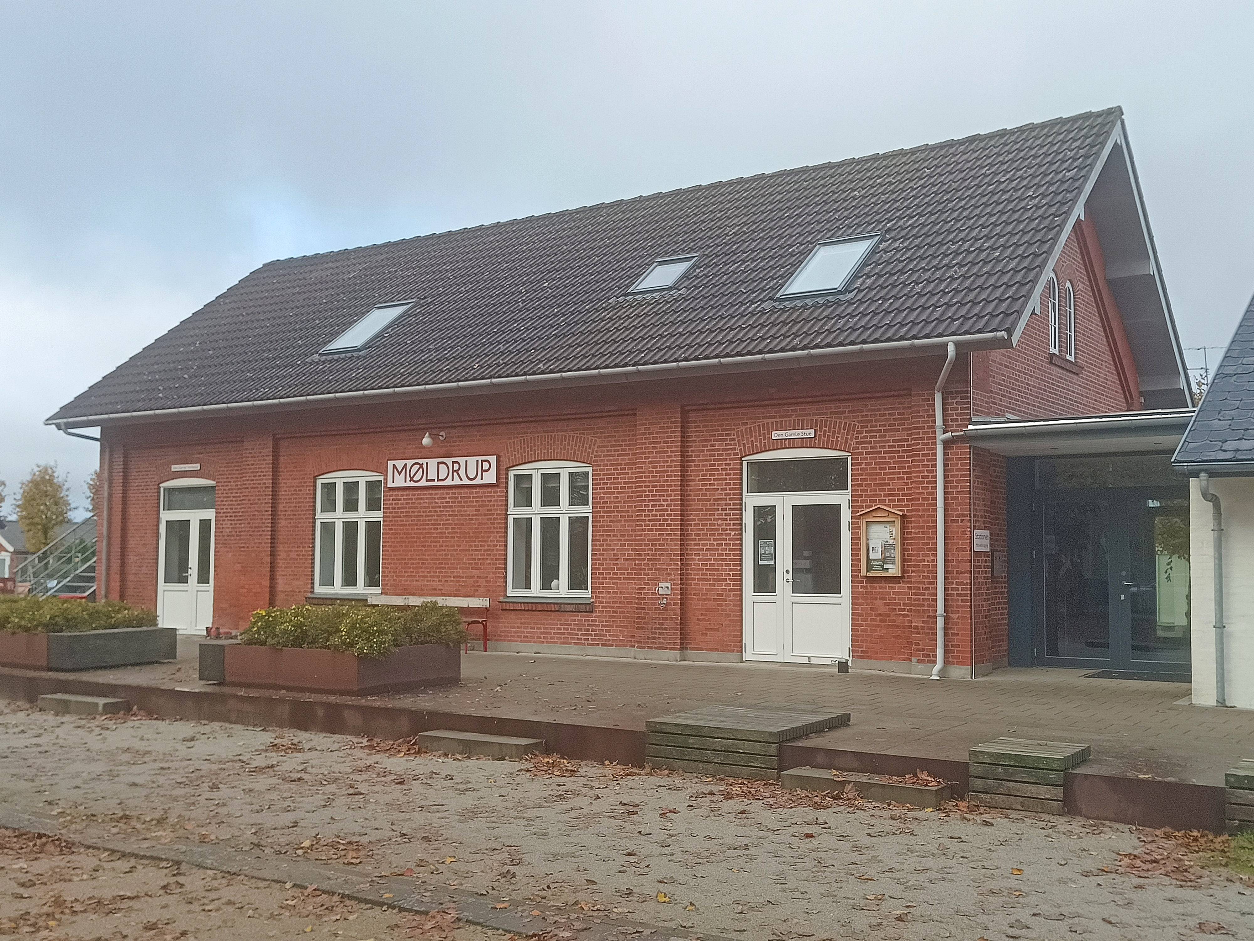 Billede af Møldrup Station.