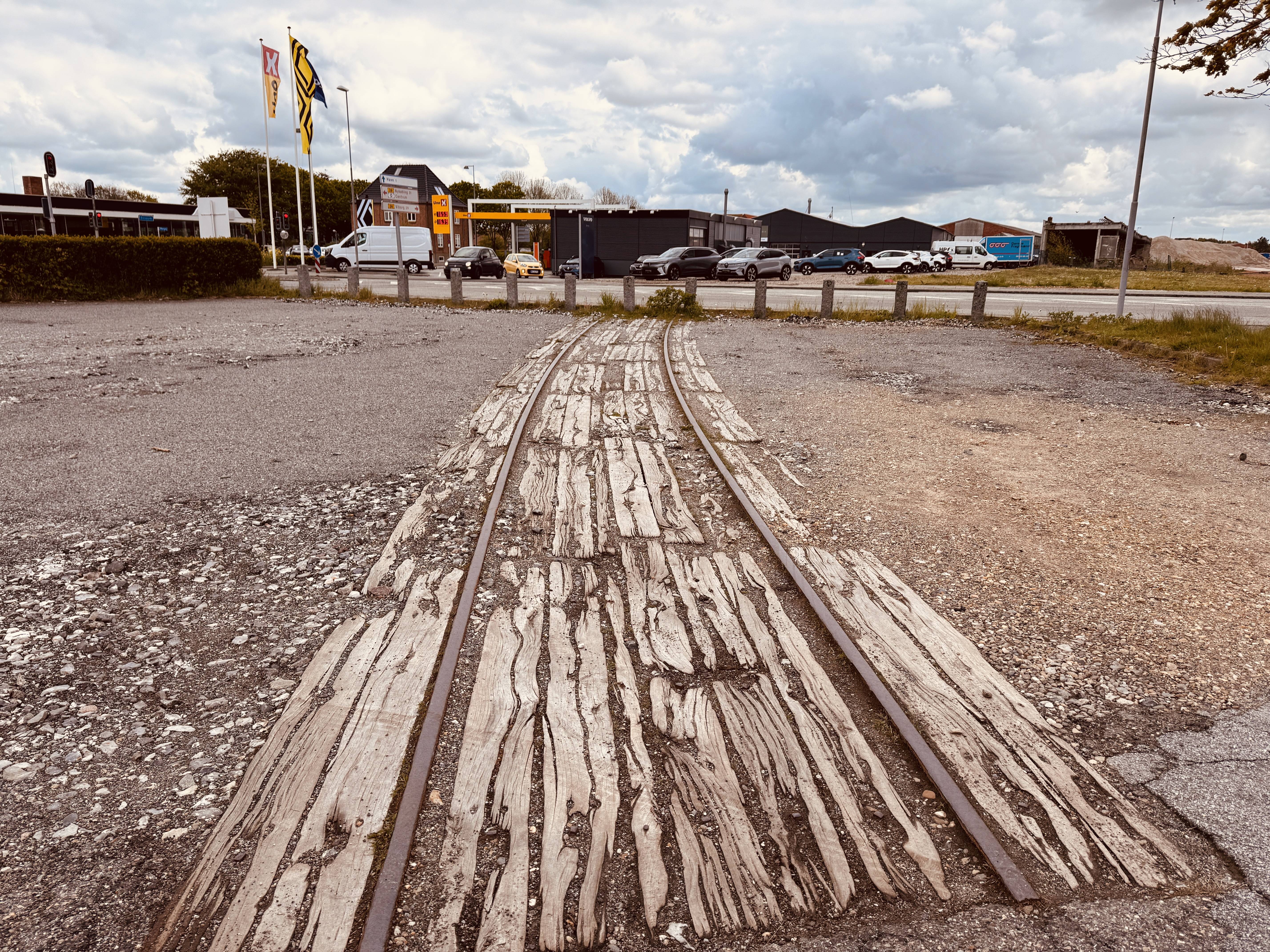 Billede af Skives 2.  station - Station er nedrevet, men Skive Station har ligget her.