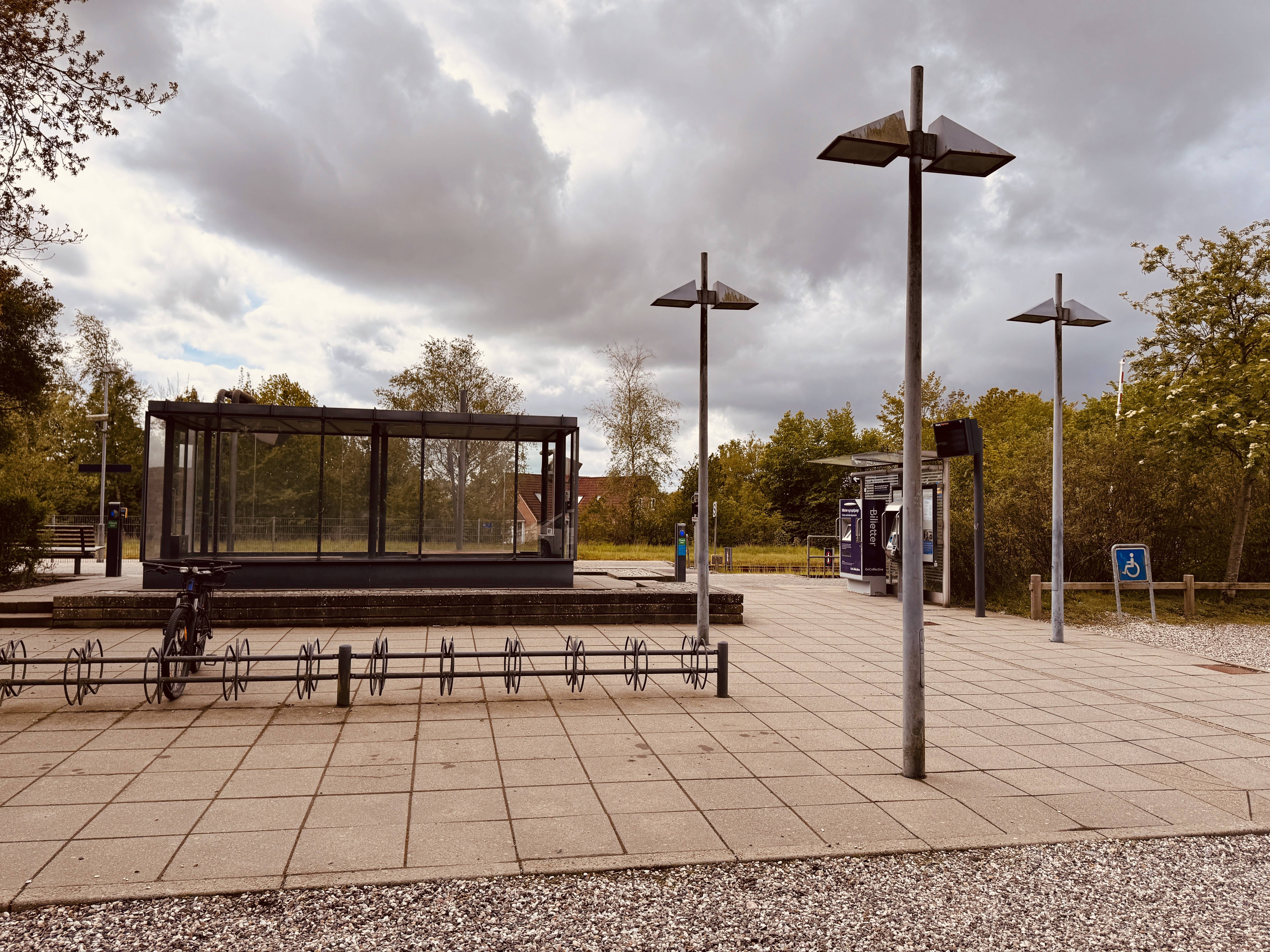 Billede af Højslev Station.