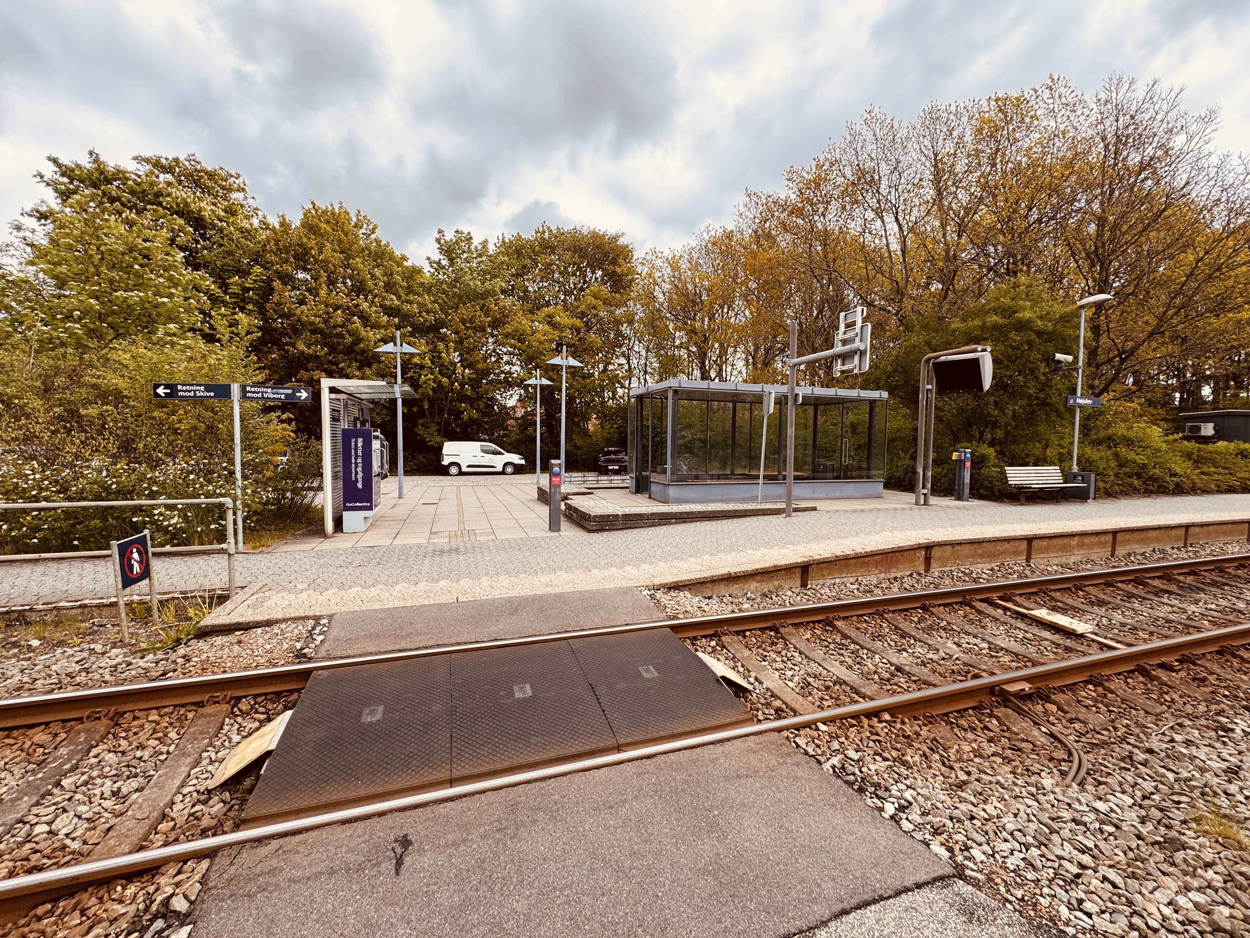 Billede af Højslev Station.