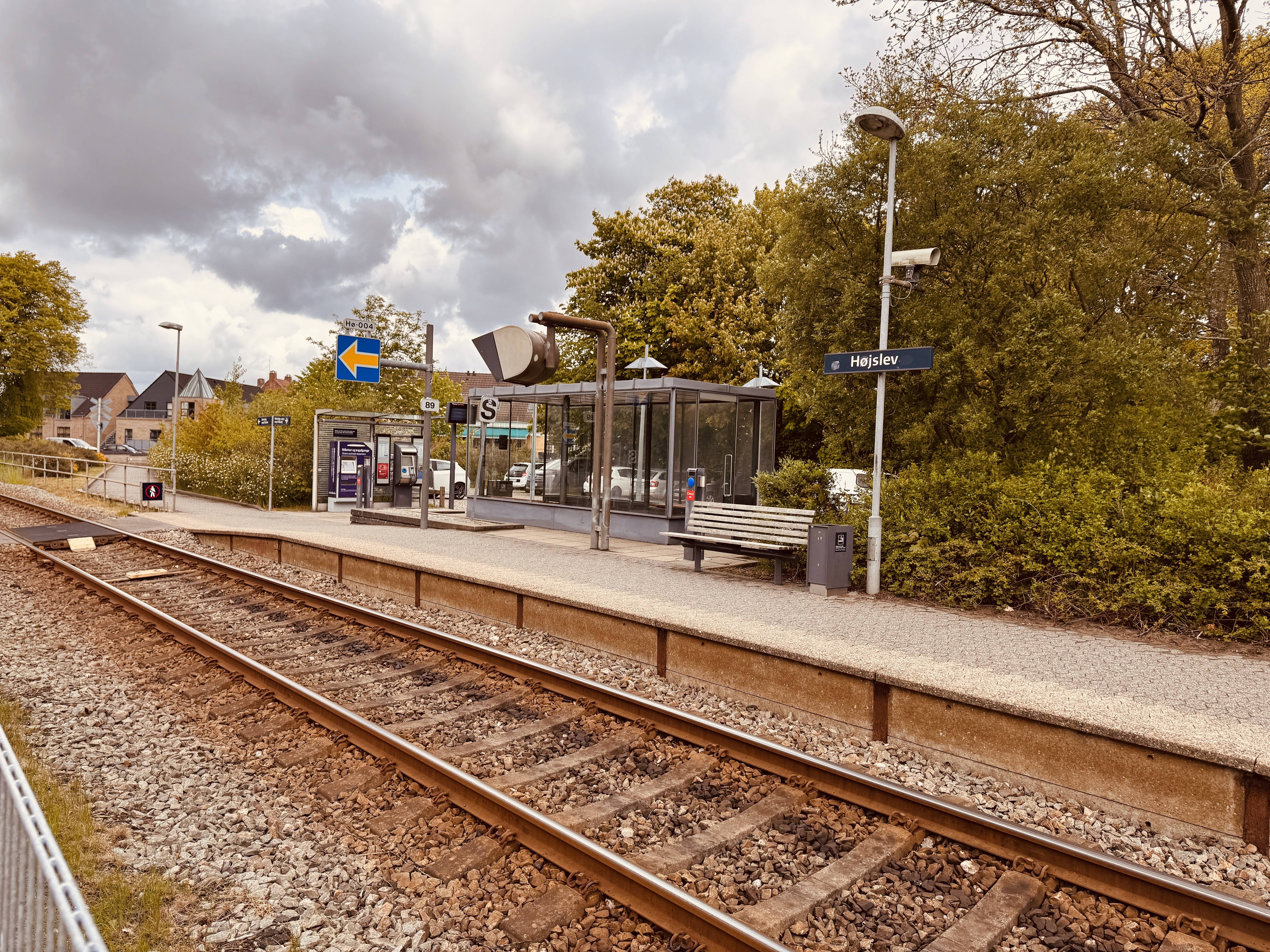 Billede af Højslev Station.