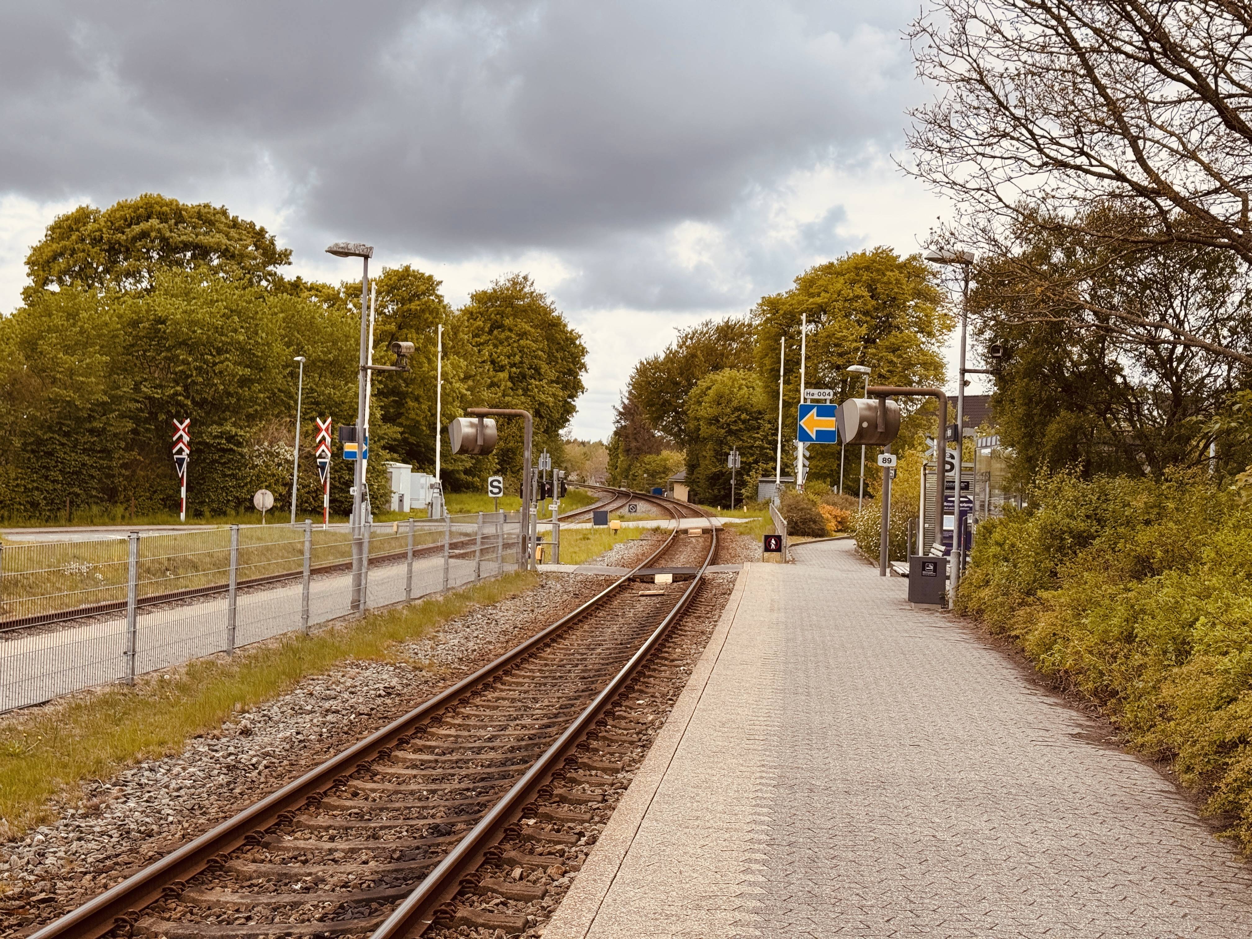 Billede af Højslev Station.