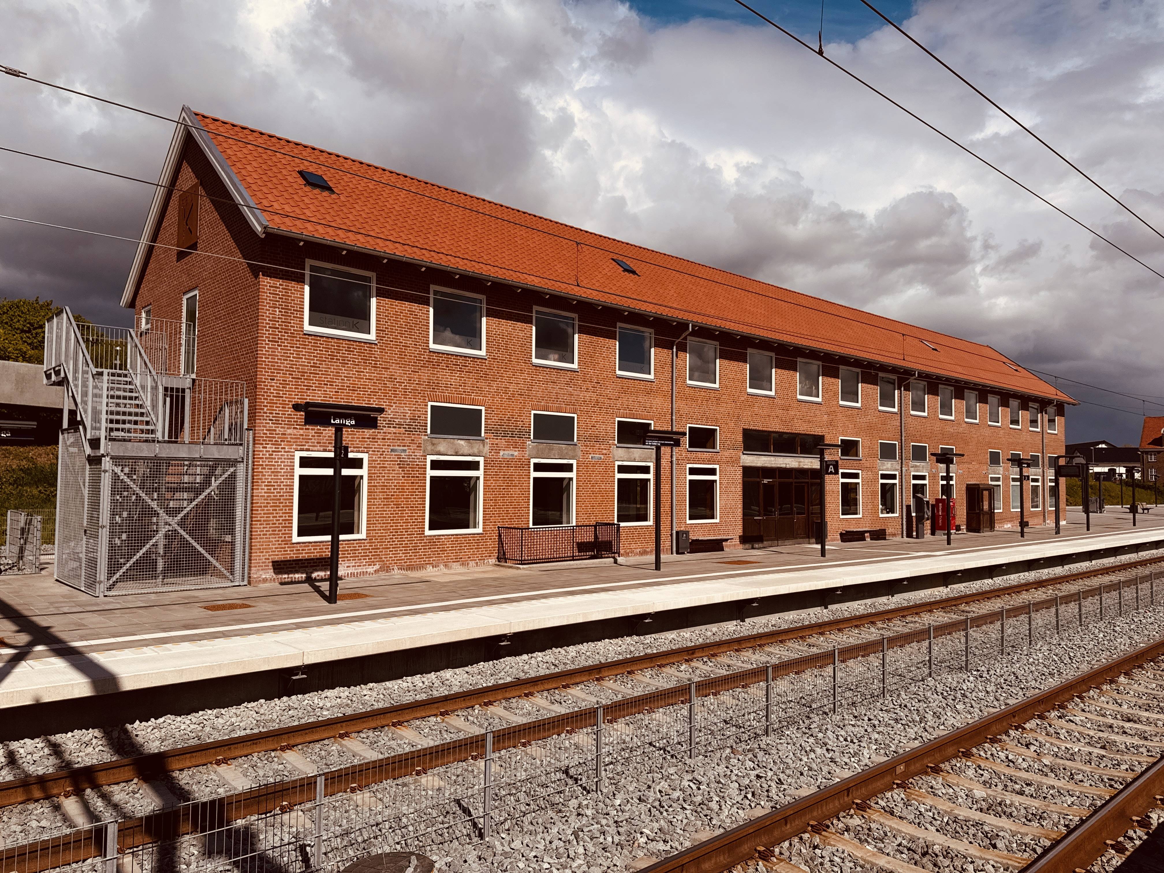 Billede af Langå Station.