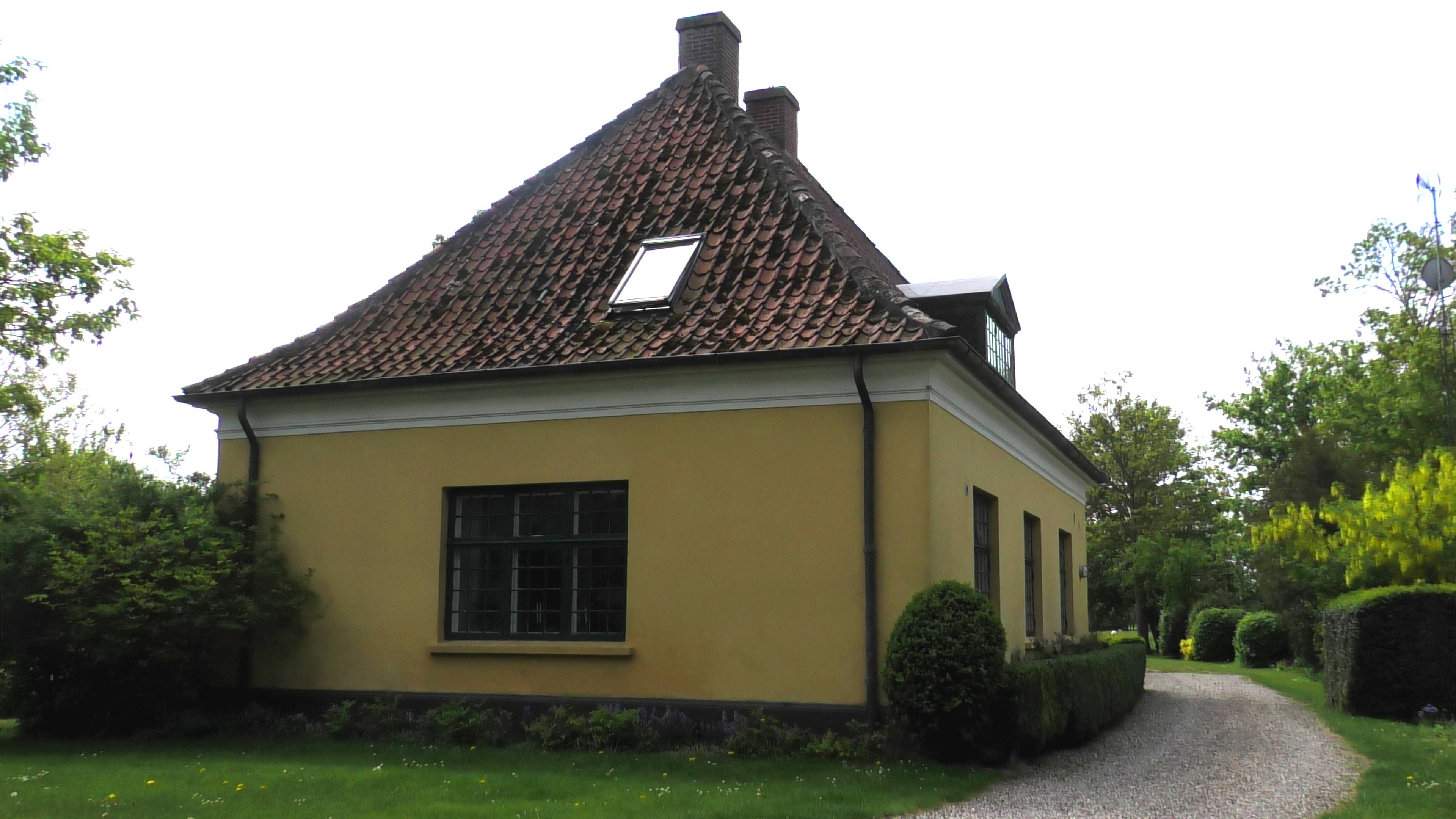 Billede af Flintinge Station set fra nord.