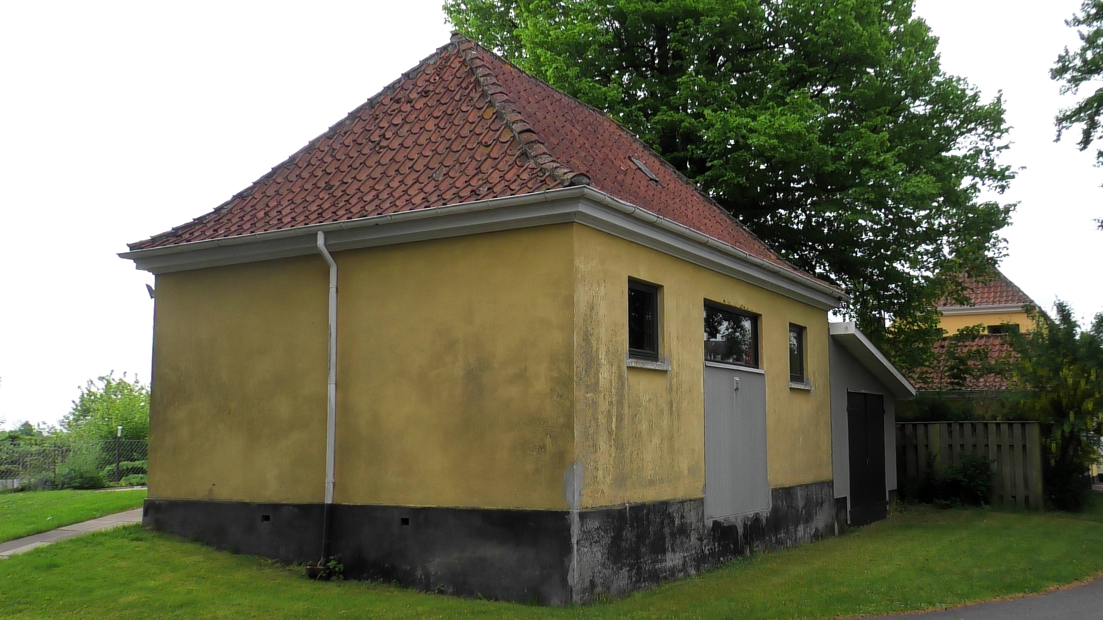 Billede af Nørreballe Stations varehus.
