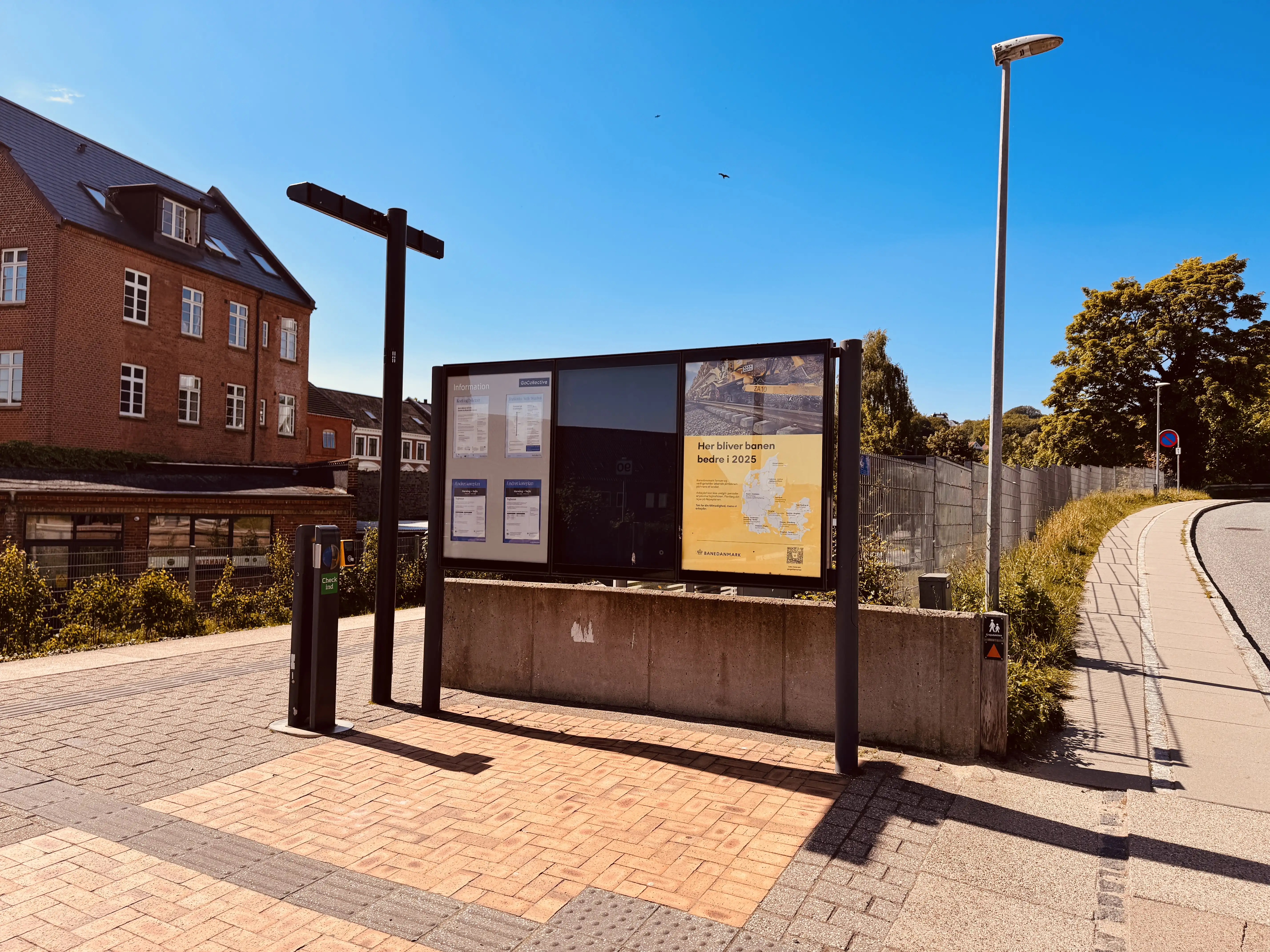 Billede af Vejle Sygehus Station.