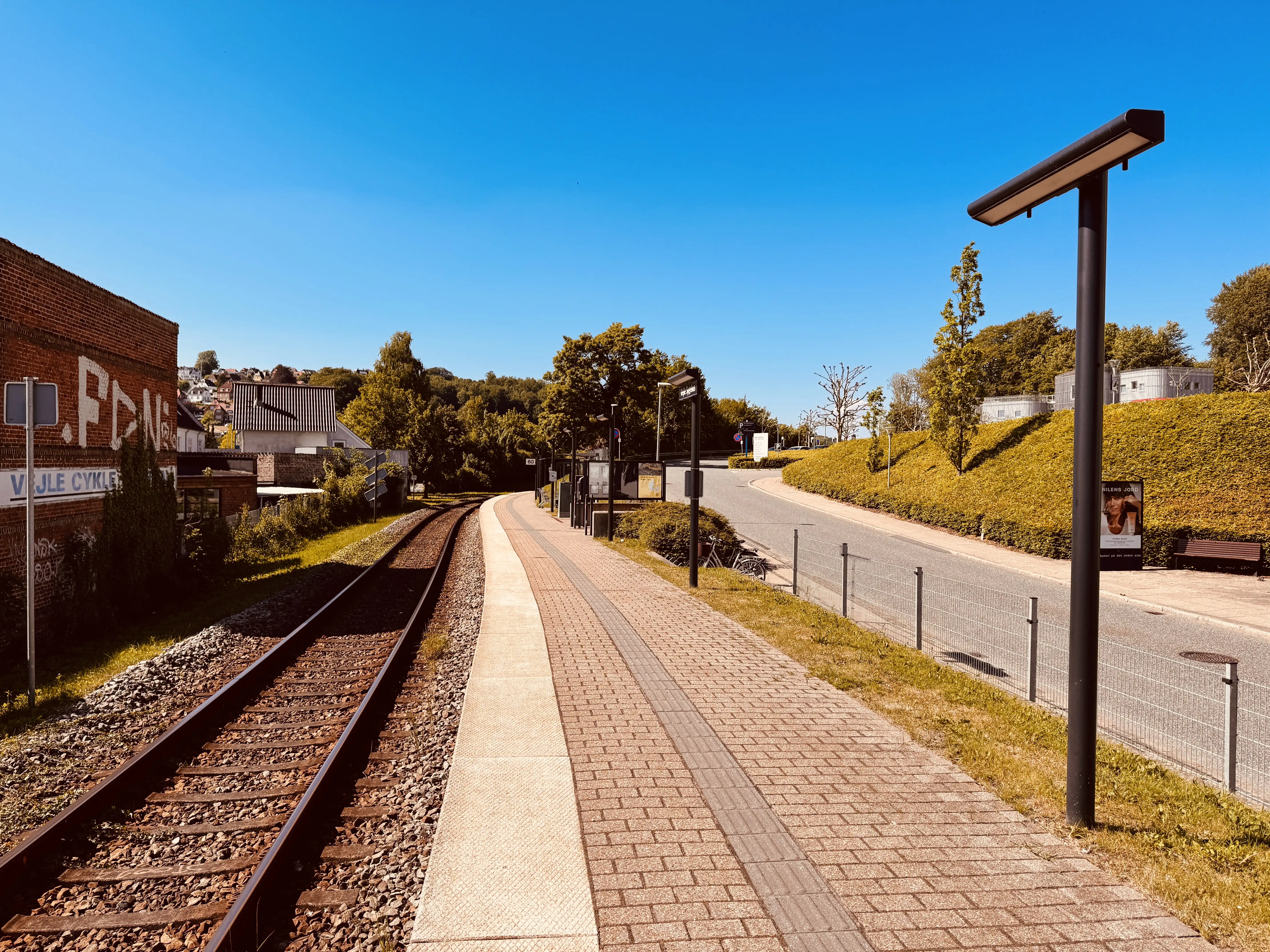Billede af Vejle Sygehus Station.